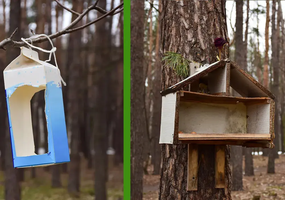 Ekologiczne karmniki z recyklingu - jak je zrobić i kupić?
