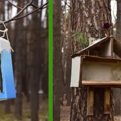 Ekologiczne karmniki z recyklingu - jak je zrobić i kupić?