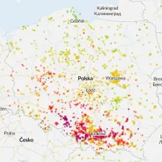 Jakie zanieczyszczenie powietrza w Krakowie? Sprawdź niebezpieczne poziomy