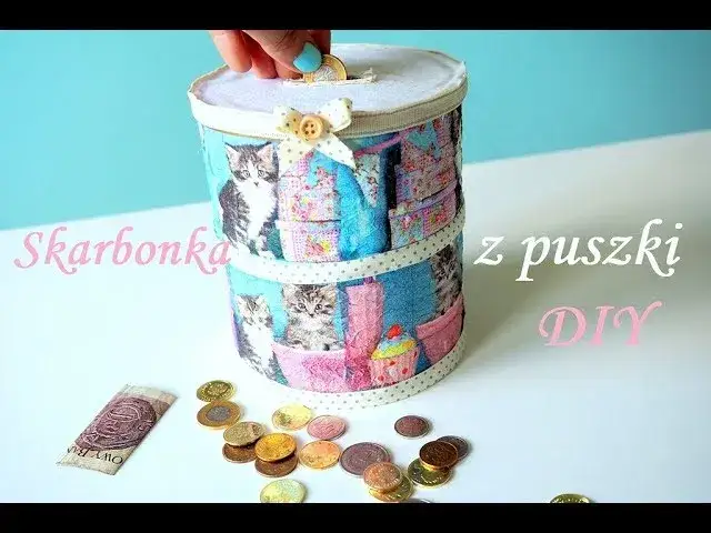Zdjęcie Skarbonka z recyklingu - ekologiczny sposób na oszczędzanie pieniędzy